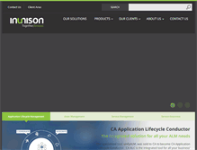 Tablet Screenshot of inunison.com